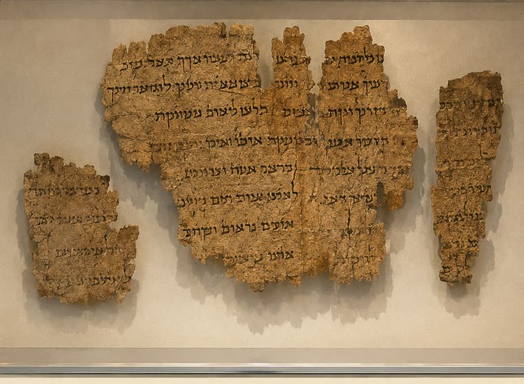 Fragmentos de los manuscritos del mar Muerto